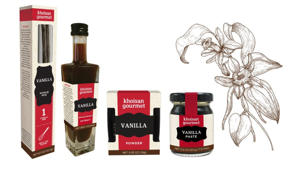 Our conventional Branded Vanilla Range